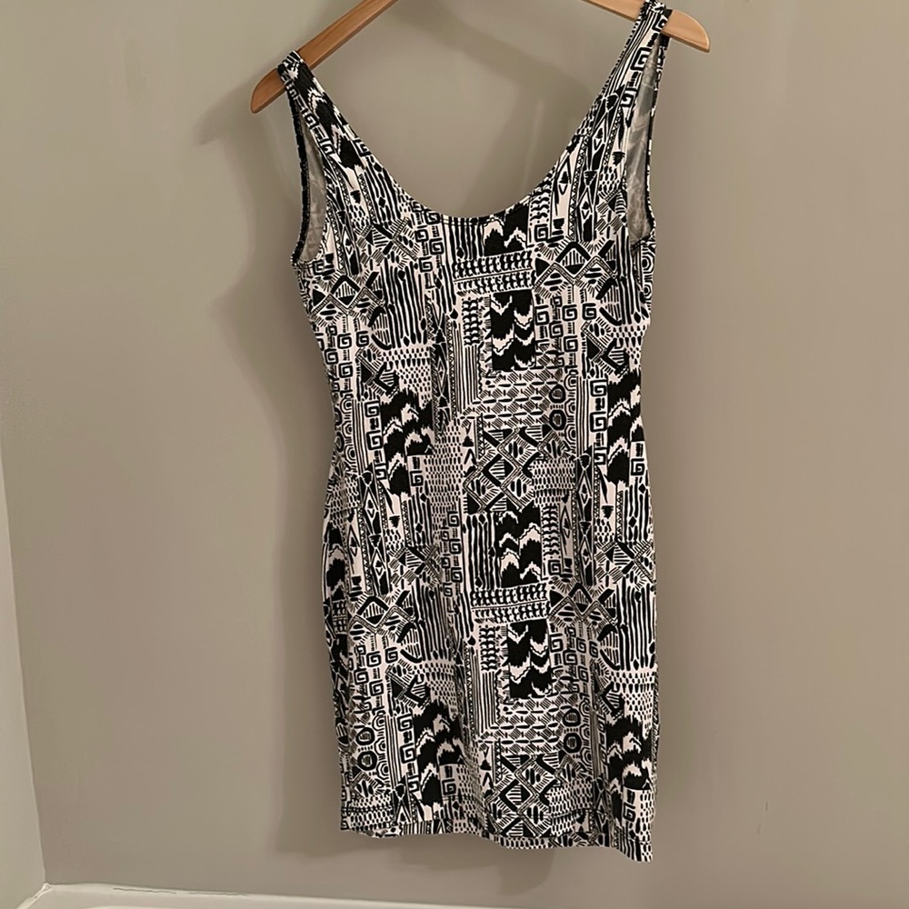 Low Back Mini Dress